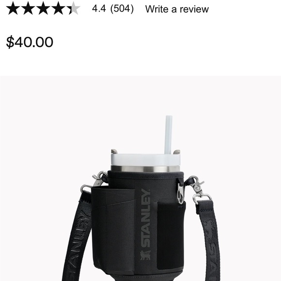 Stanley Black Insulated Drink Carrier - Picture 3 of 8